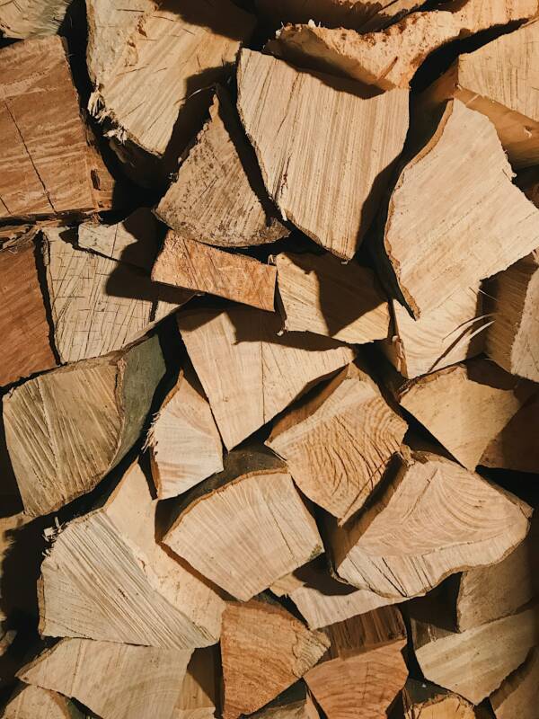 Buchenholz Holzstapel