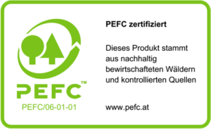PEFC Zertifikat Logo